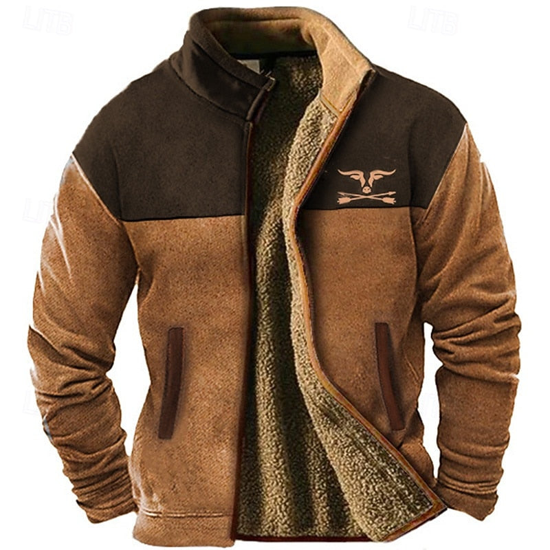 Weldon | Rugged Two-Tone Fleece Jacket 0